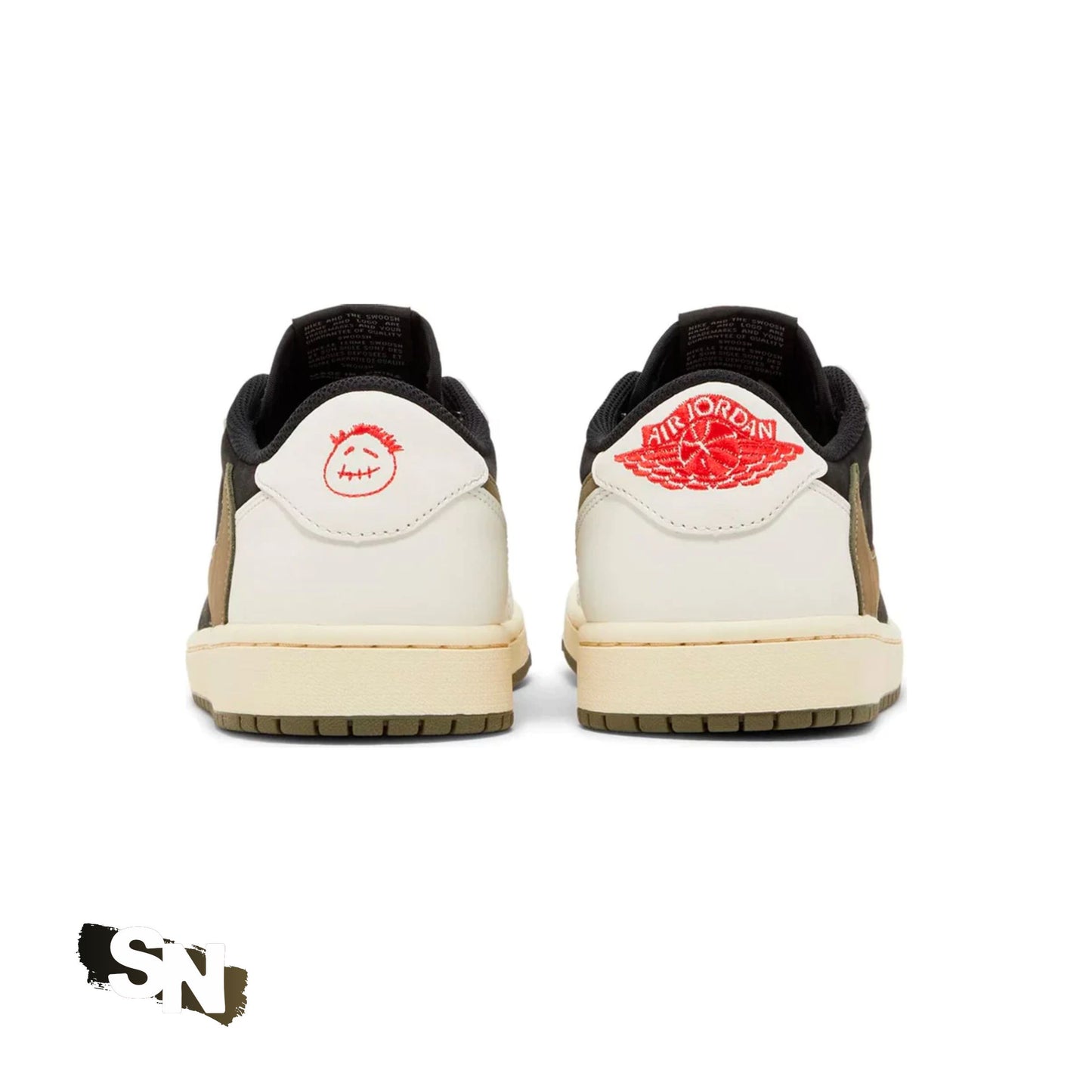 Air Jordan 1 Low SP x Travis Scott Olive | Unisex
