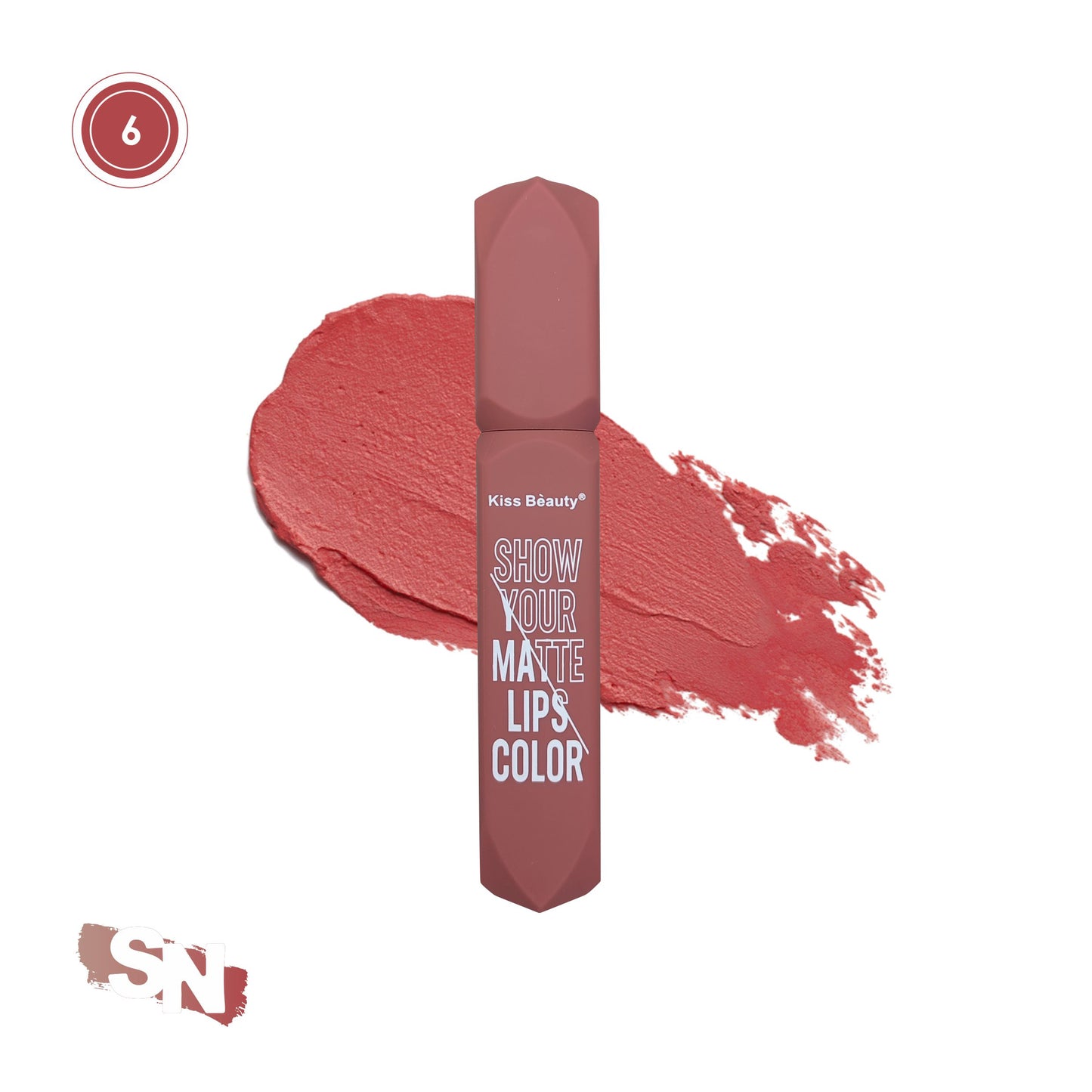 Kiss Beauty Cube Lip Gloss | Matte