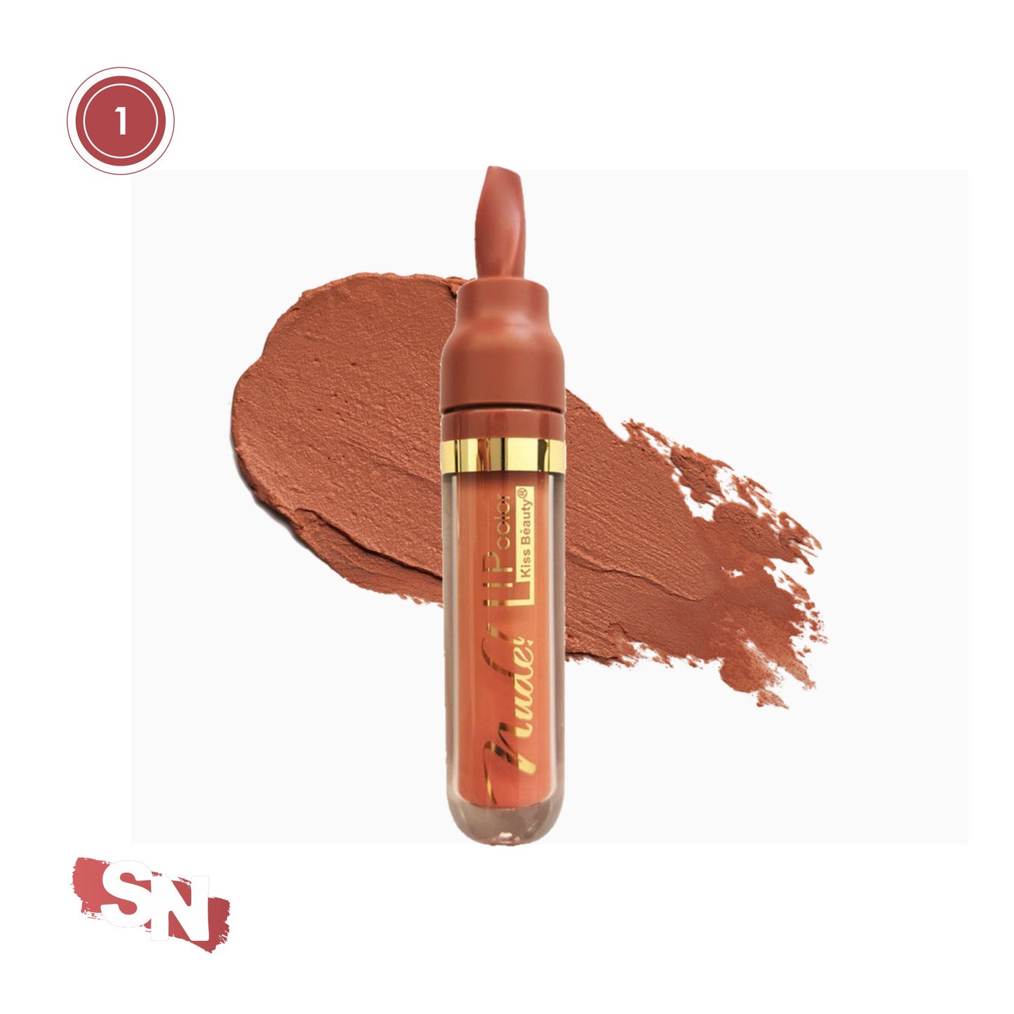Kiss Beauty Lip Gloss | Matte