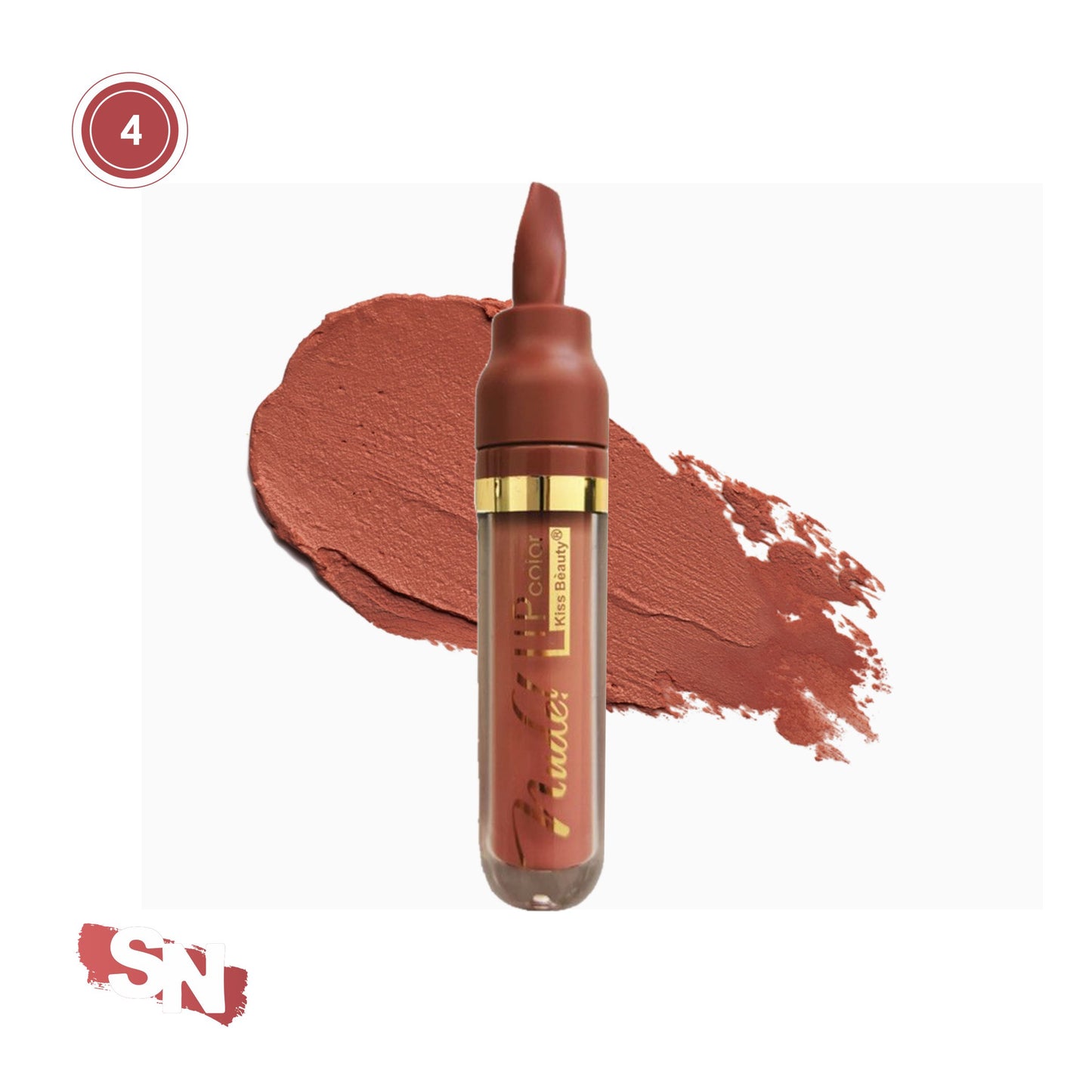 Kiss Beauty Lip Gloss | Matte