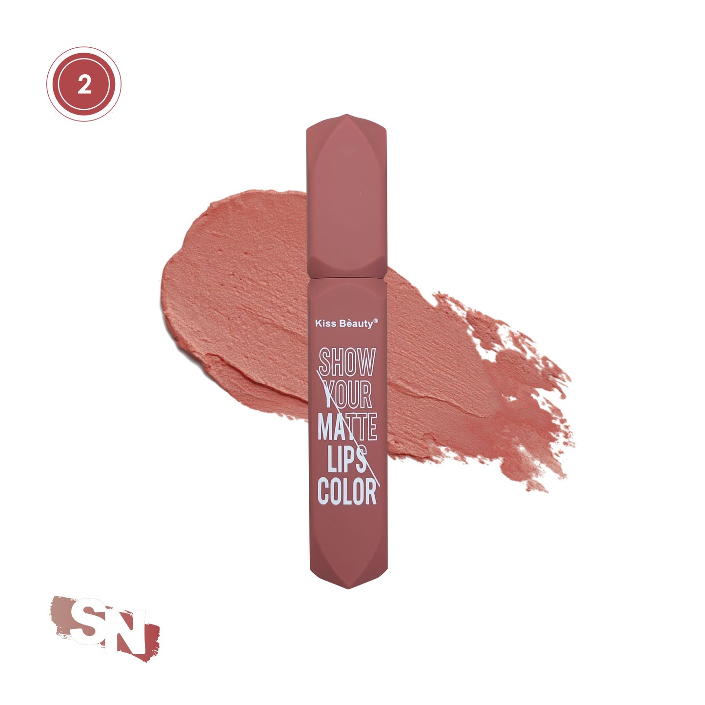 Kiss Beauty Cube Lip Gloss | Matte