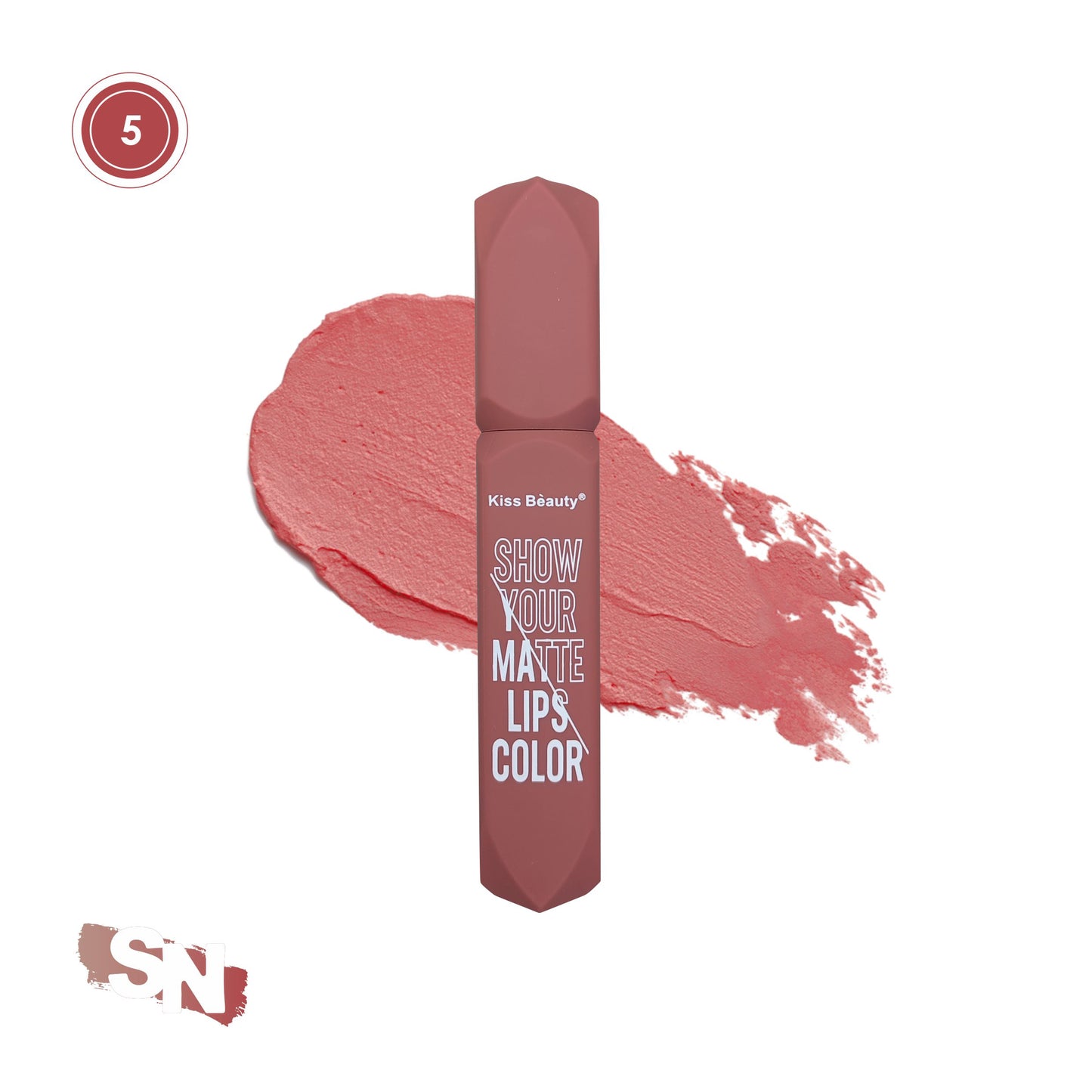 Kiss Beauty Cube Lip Gloss | Matte